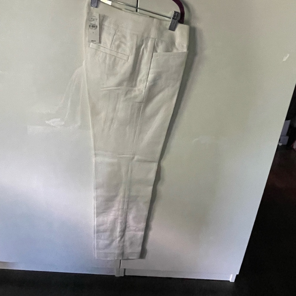 LOFT Classic Cream Pants